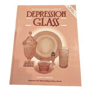Collector's Encyclopedia of Depression Glass Hard Cover Book